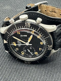 Heuer Piloten-Chronograph Bunsdeswehr Ref 1550