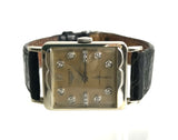 Damen Vintage Armbanduhr Longines mit Diamantindices