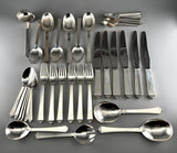 MenüBesteck f. 6 Pers. "Pyramide", Georg Jensen Dänemark