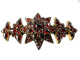 Antike Granat Brosche, um 1900
