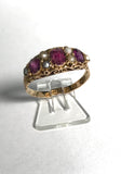 Viktorianischer Goldring, um 1870
