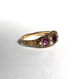 Viktorianischer Goldring, um 1870