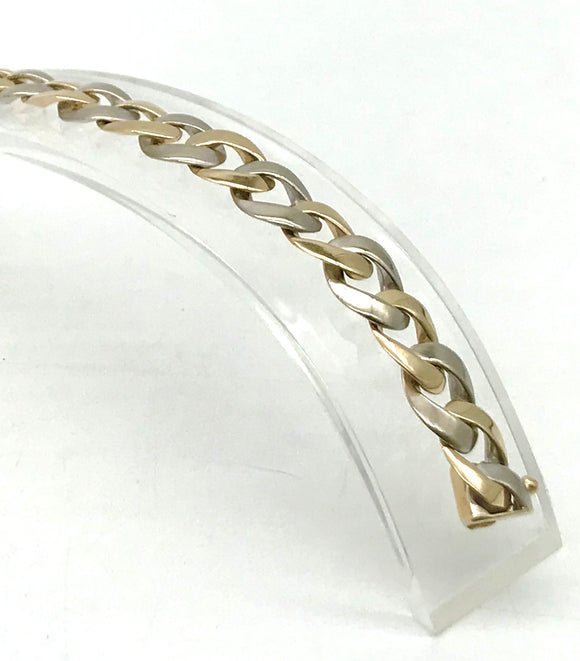 Gliederarmband, bicolor 1990er Jahre