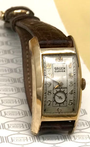 Armbanduhr GRUEN "Curvex Precision", Schweiz ca. 1939