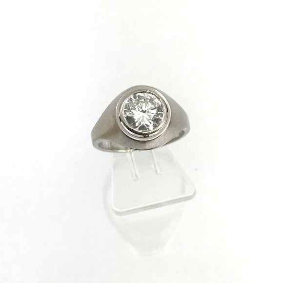 Solitärring mit Brillant