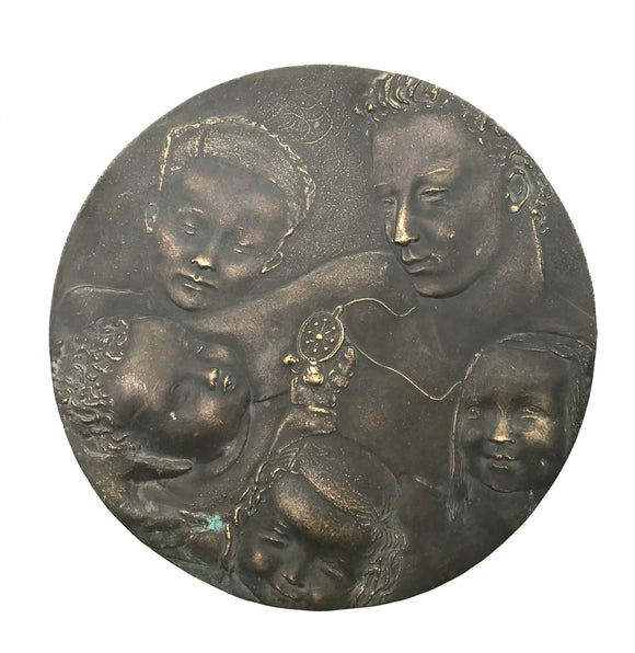Bronzerelief, H. Schürk-Frisch 1943/44
