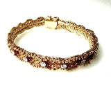 Armband mit Brillanten, Mitte 20. Jhd.