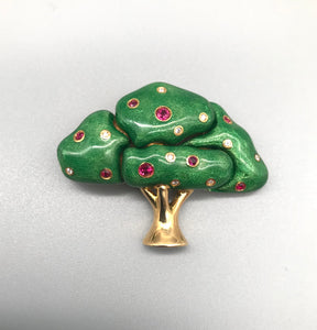 Ausgefallener Anhänger "Baum"