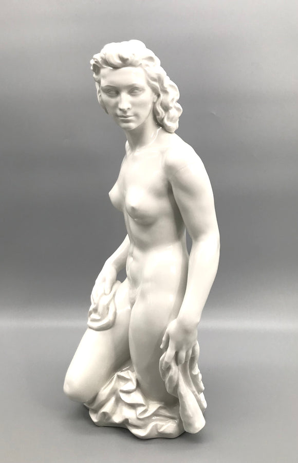 Großer Frauenakt „Der Frühling“, Meissen 1940er Jahre