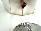 Teekanne mit Rechaud, Art Deco