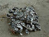 Antike Diamant Brosche