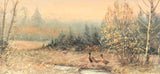 Gemäldepaar „Fasane im Wald“, W. Lorenz
