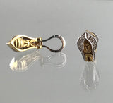 Ohrclips mit Diamantbesatz