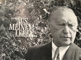 Autograph und Danksagung Parteivorsitzender Konrad Adenauer 1962