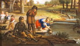 Meissen Porzellanmalerei - nach C. G. Weitsch Braunschweig 1833