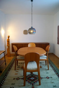 Dansk Design H.W. Klein  Esstisch mit 4 Stühlen für Bramin 1960er